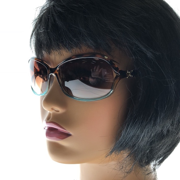 Oscar DeLa Renta Tortoise Shell Frame Thin Arm - Picture 1 of 7